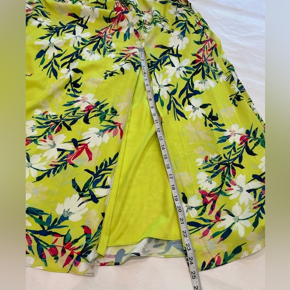 One33 Social Floral Halter Maxi Dress Size 6 - Picture 13 of 16